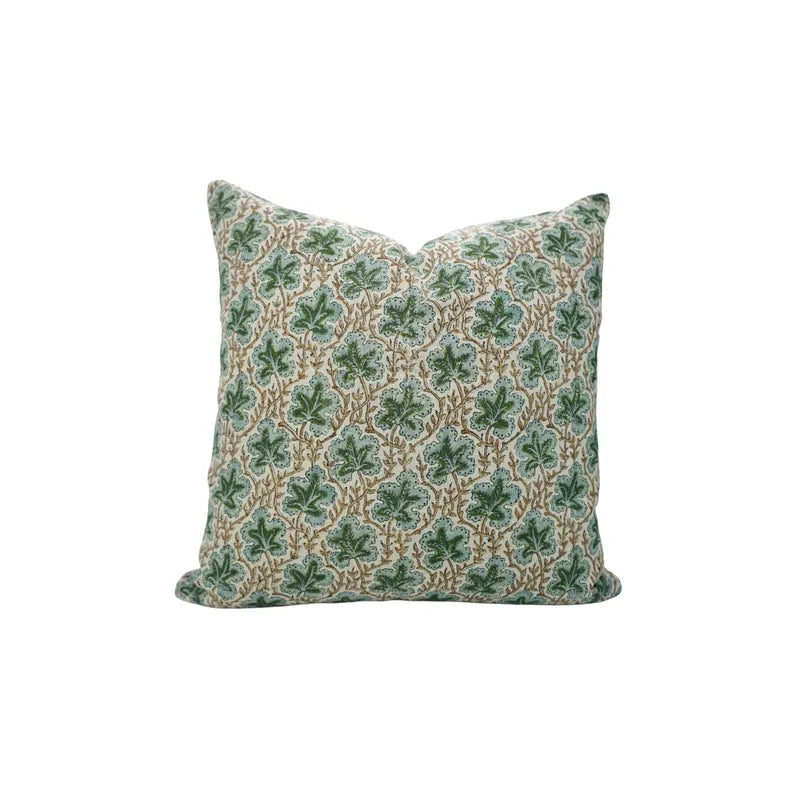 Blockprint cushion cover